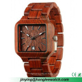 Factory OEM New Style Fashion Sandal Wood Wrist Watch